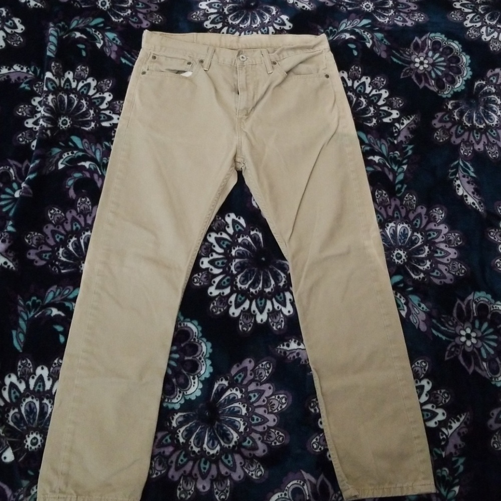 Levi's tan jeans